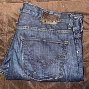 Citizens of Humanity Jeans Mens 36 Evans Straight Leg Dark Wash Denim 606D-132